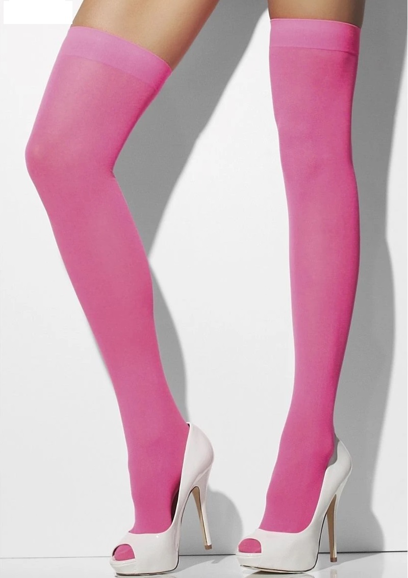 Opaque Hold-Ups, Neon Pink.