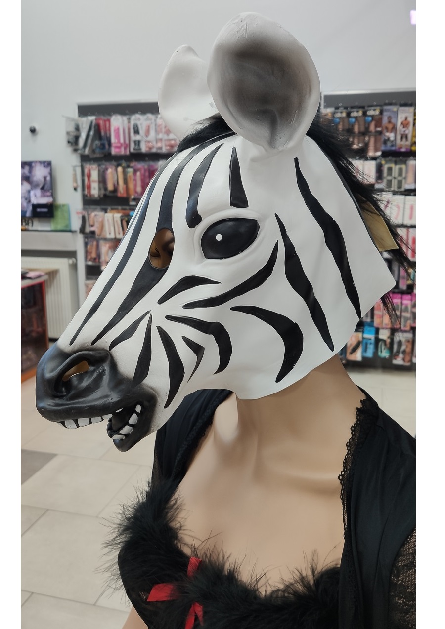 Zebra Latex maszk.
