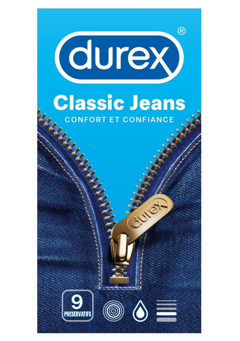 Durex Classic Jeans -9db.