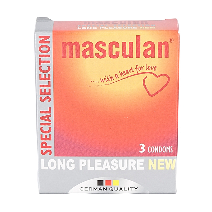 Masculan Long Pleasure,késleltetős-3db.