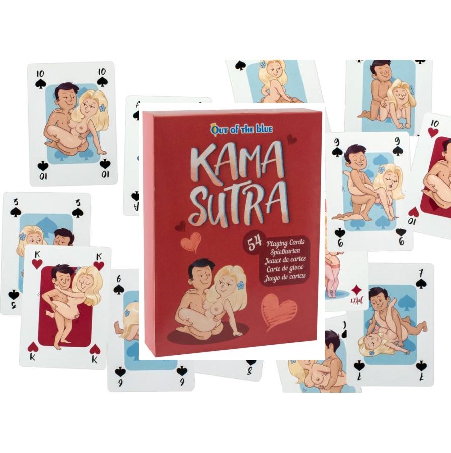 Kama Sutra - vicces szexpóz francia kártya, 54db