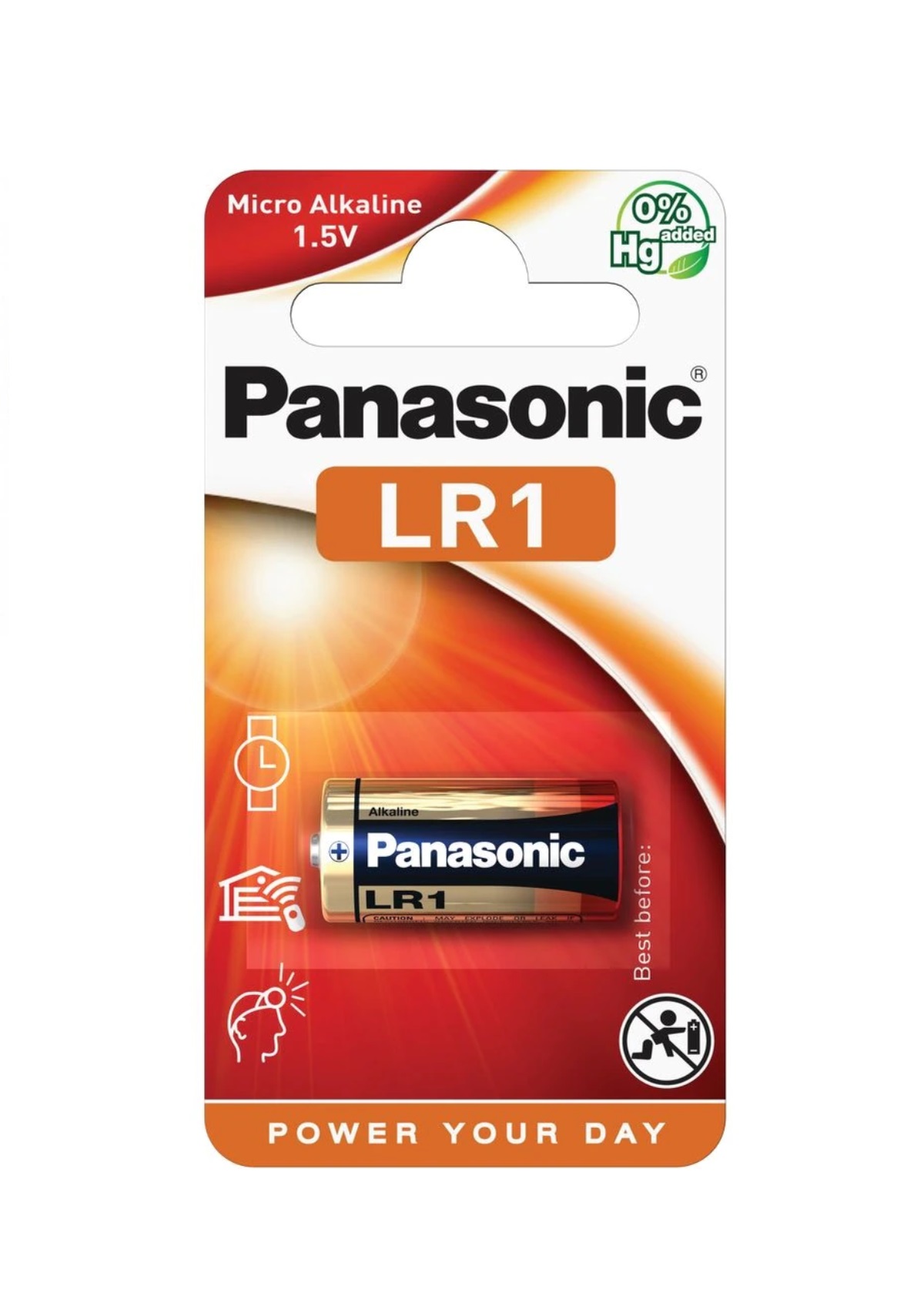 Panasonic LR1 1.5V elem.