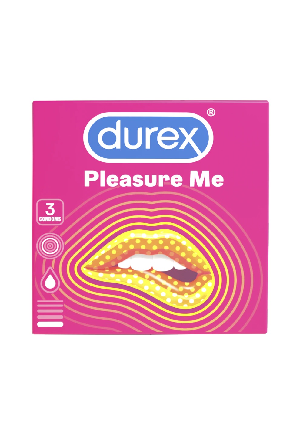Durex Pleasure Me óvszer,szilikonos síkosítóval,3db.