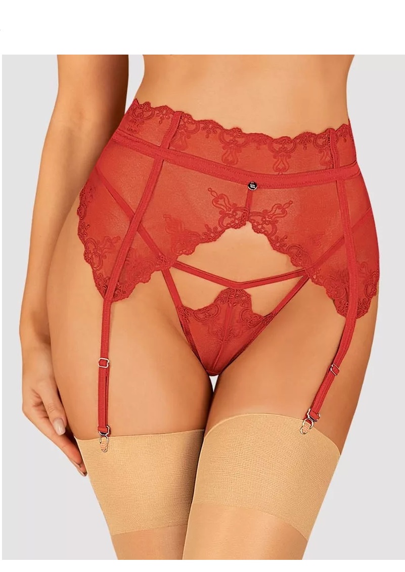 Obsessive Lonesia garter belt red.