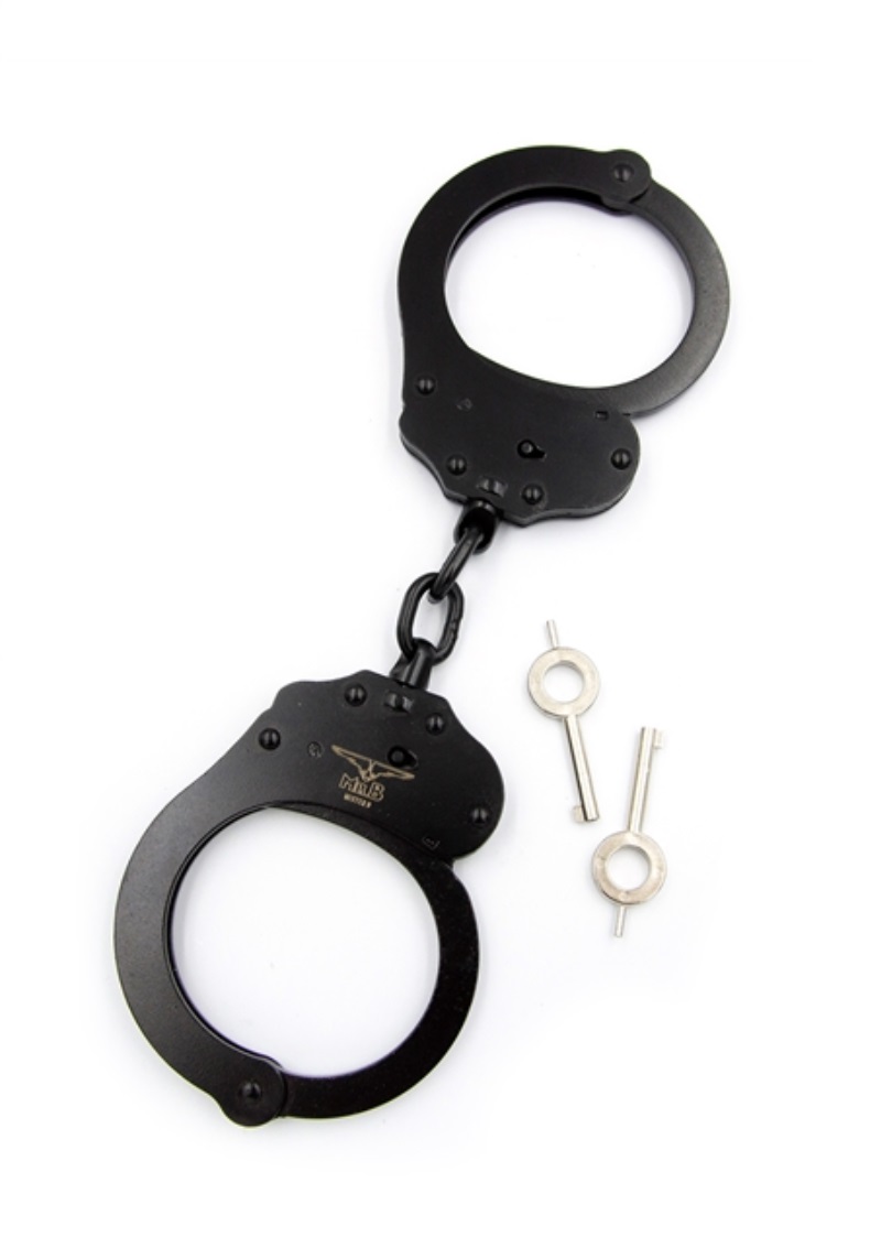 Double Lock Handcuffs With Chain.