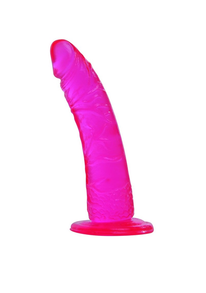 JELLY DILDO REAL -PINK.