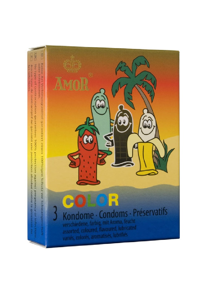AMOR Color condom-3db.