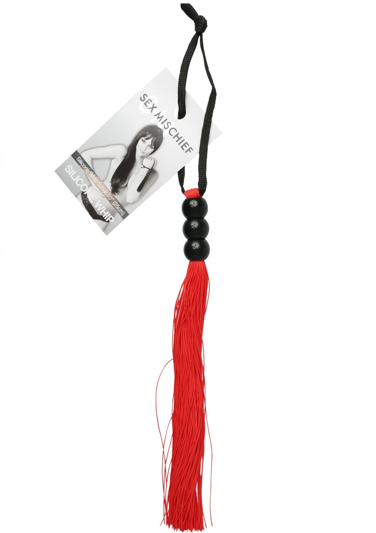 S&M - Small Rubber Whip Red.
