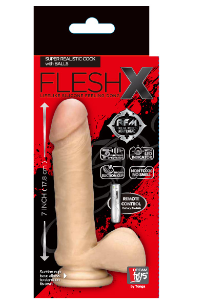 FleshX 18cm Rotating Vibrator.