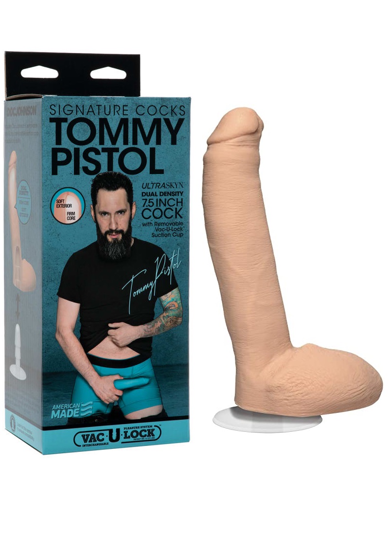 Tommy Pistol ultra realistic cock.