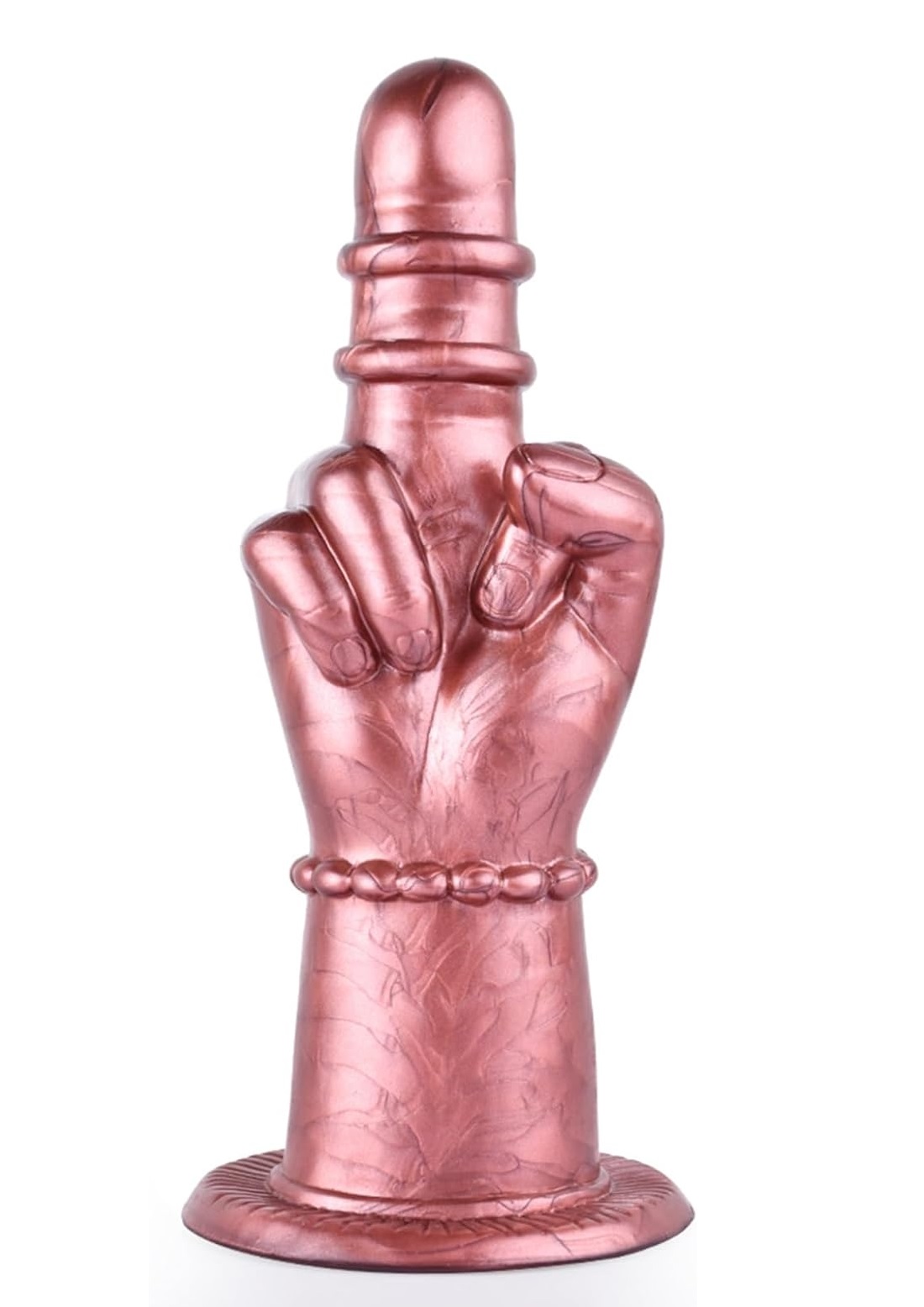 Bronse finger ,liquid silicone -21cm.