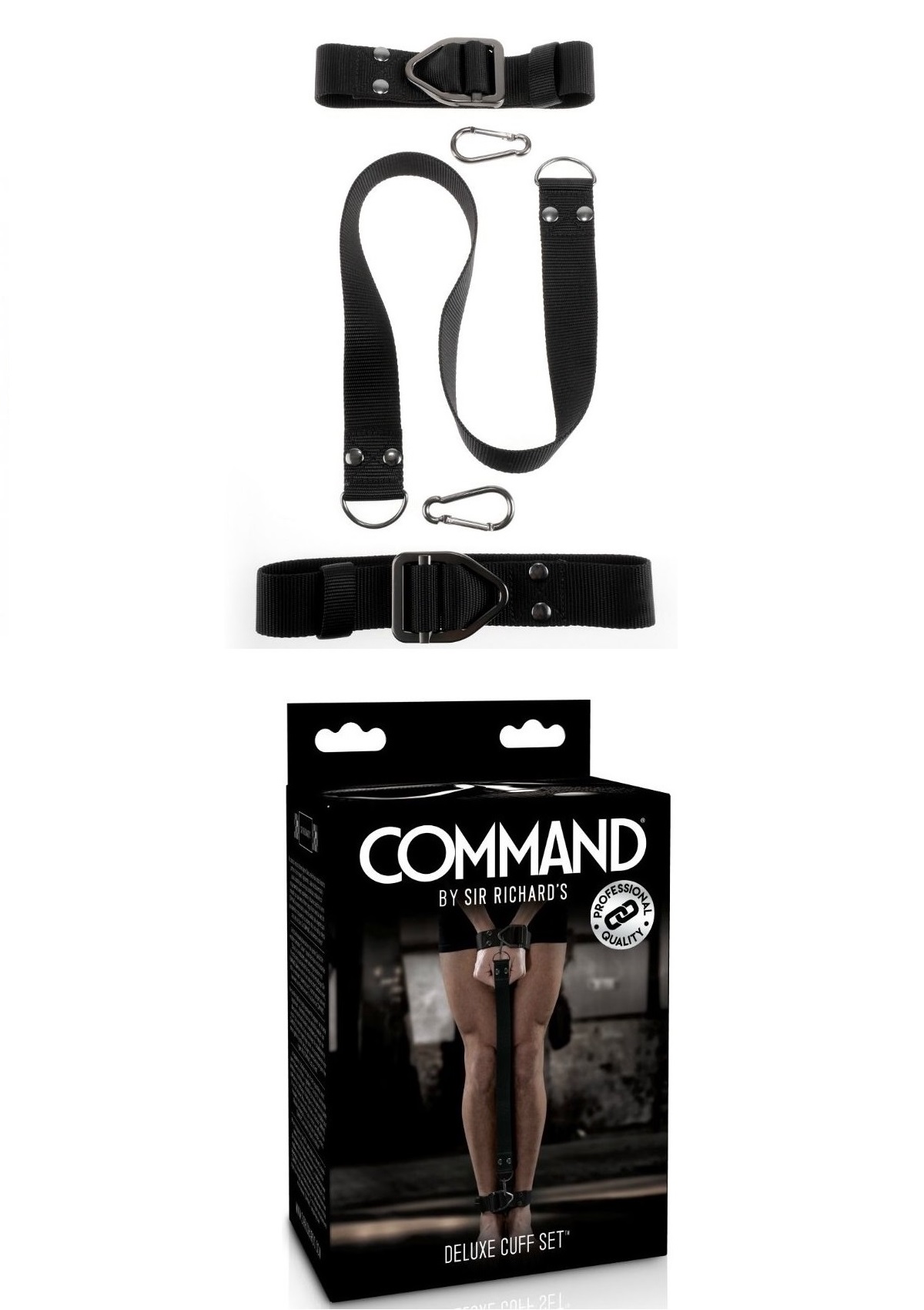 COMMAND by Sir Richard  Deluxe Cuff Set.