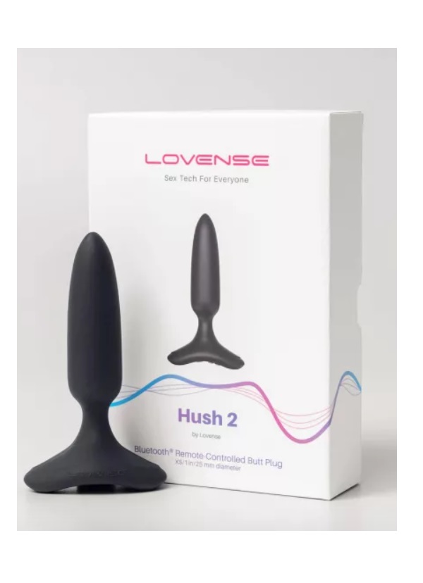 LOVENSE Hush 2 XS -akkus kis anál vibrátor.