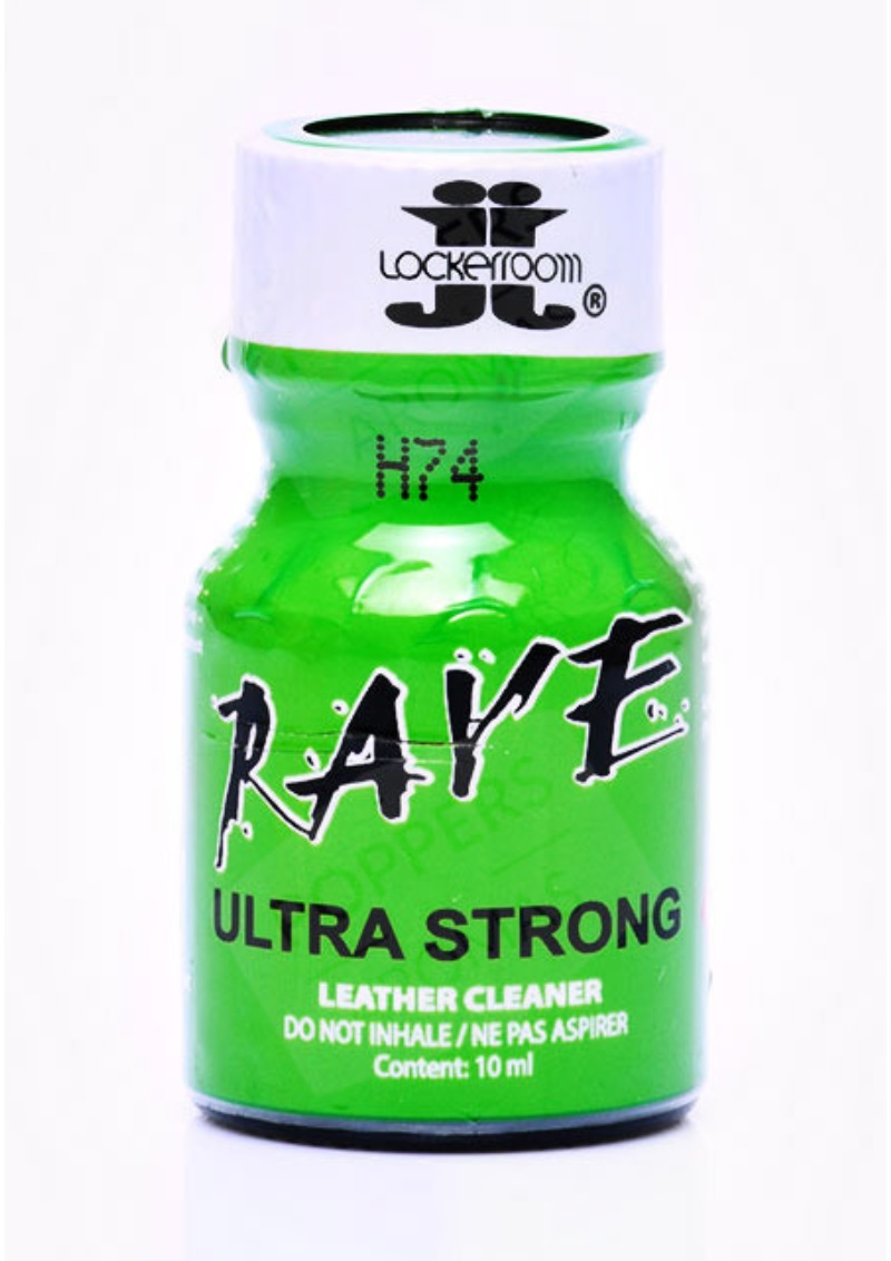 RAVE Ultra Strong bőrtisztító folyadék.