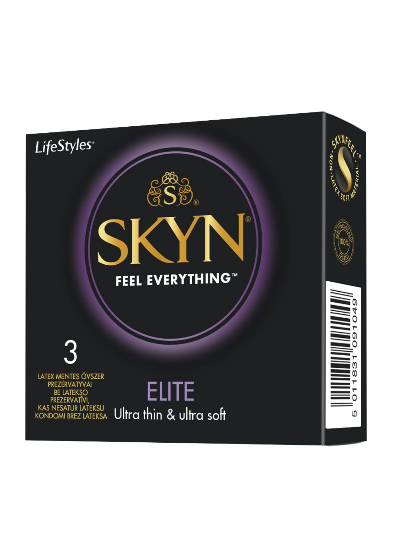 Lifestyle Skyn-elite,latexmentes condom.