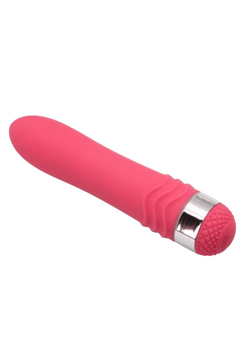 Neon pink álom vibrátor-14cm.