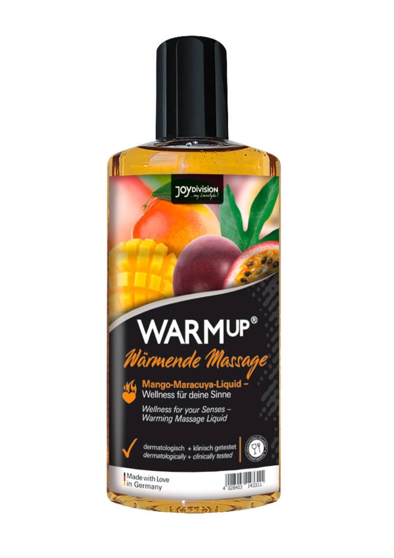 WARMup Mango + Maracuya, 150 ml.